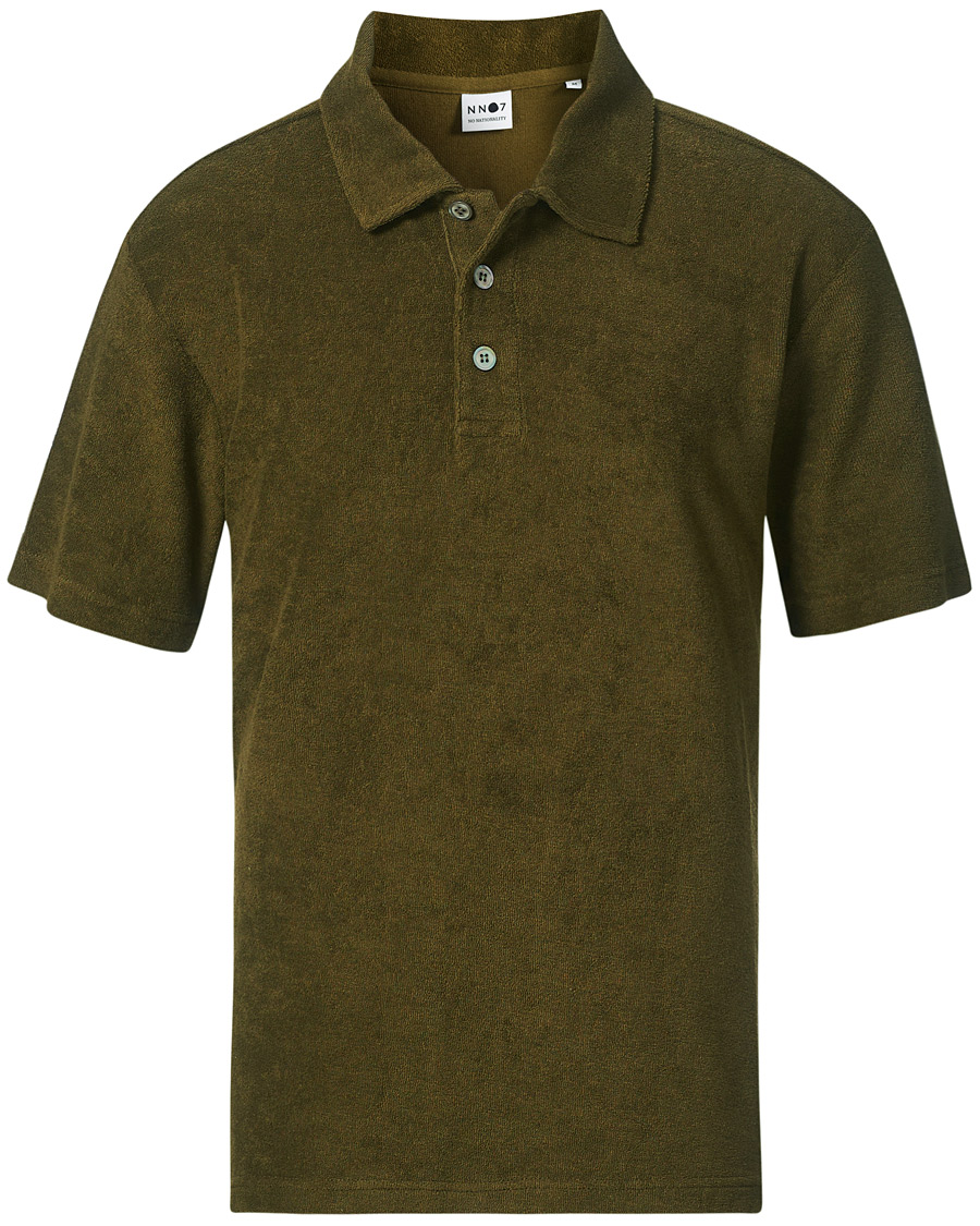 Herren | Poloshirts | NN07 | Joey Terry Polo Dark Olive