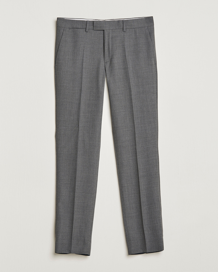 Herren | Hosen | J.Lindeberg | Grant Active Hopsack Pants Grey Melange
