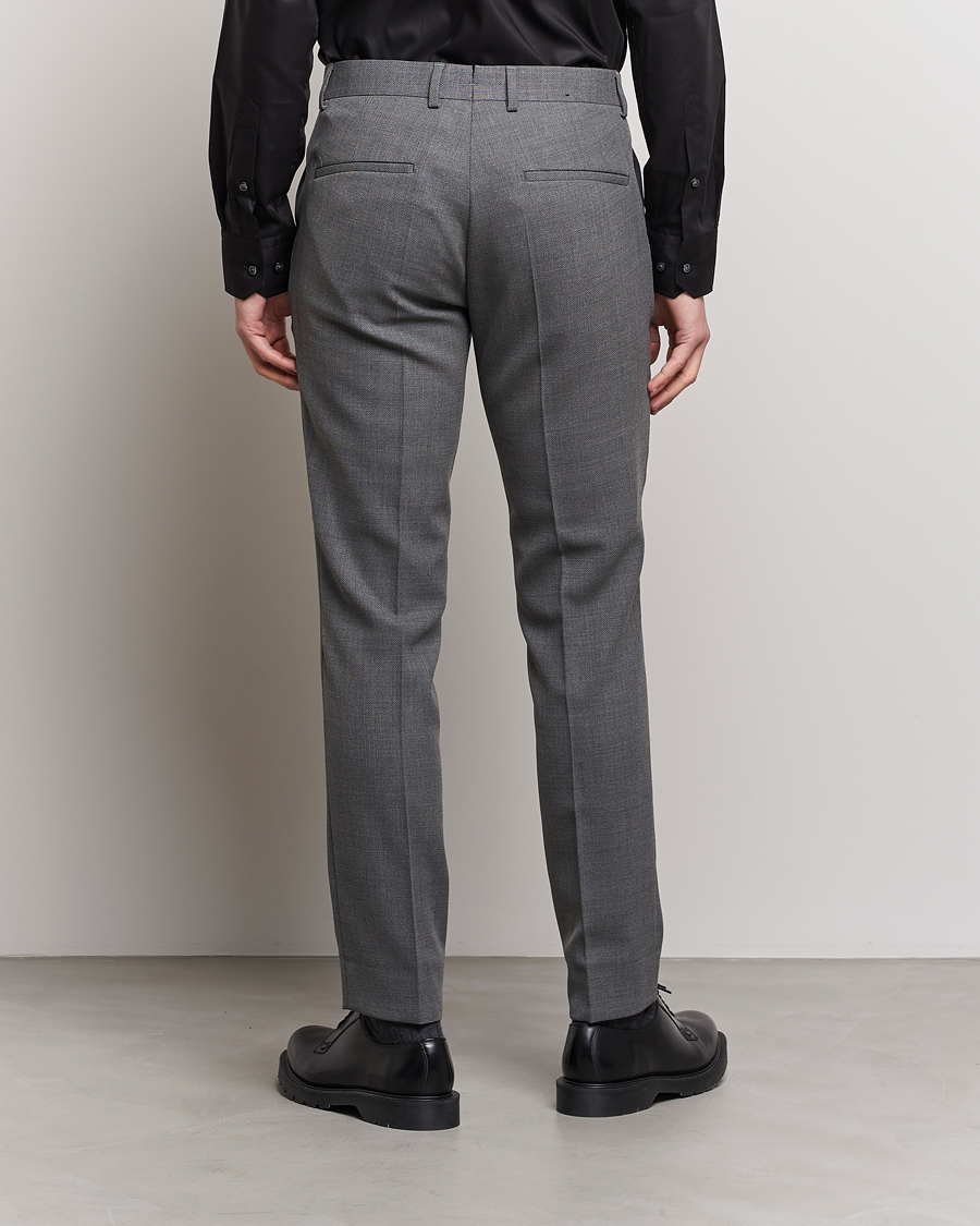 Herren | Hosen | J.Lindeberg | Grant Active Hopsack Pants Grey Melange