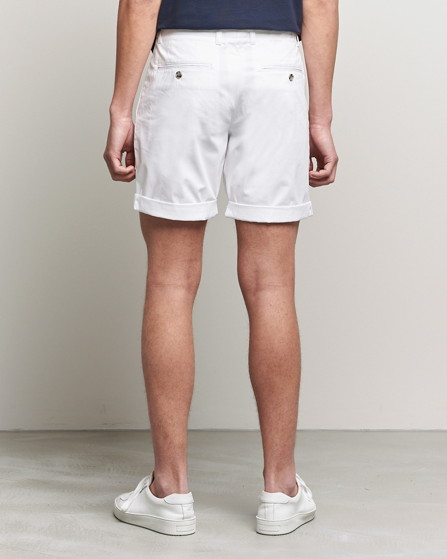 Herren | Shorts | J.Lindeberg | Nathan Super Satin Shorts White
