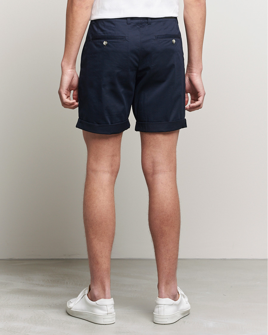 Herren | Shorts | J.Lindeberg | Nathan Super Satin Shorts Navy