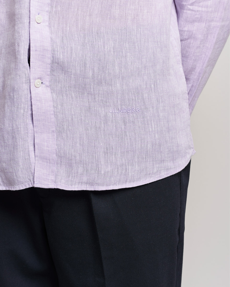 Herren | Hemden | J.Lindeberg | Linen Melange Slim Shirt Rhapsody