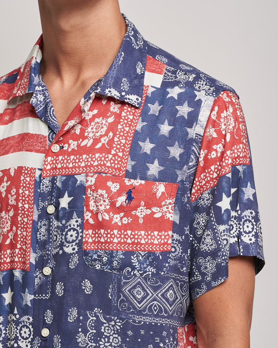 Herren | Hemden | Polo Ralph Lauren | Printed Short Sleeve Resort Collar Shirt Multi
