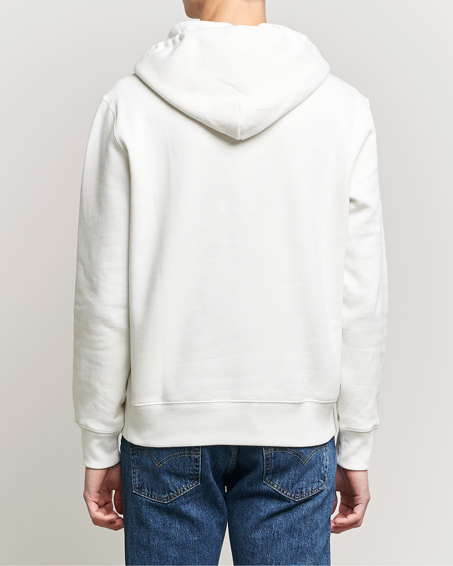 Herren | Pullover | Polo Ralph Lauren | Vintage Fleece Hoodie Deckwash White