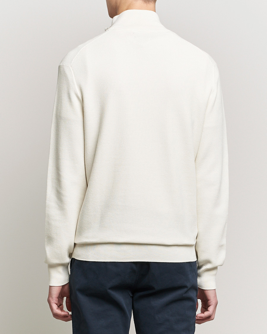Herren | Pullover | Polo Ralph Lauren | Textured Half-Zip Antique Creme