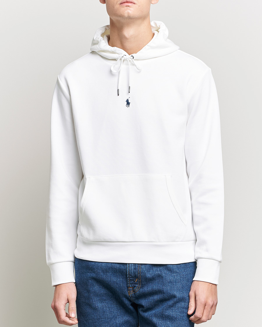 Herren | Pullover | Polo Ralph Lauren | Chest Logo Hoodie White