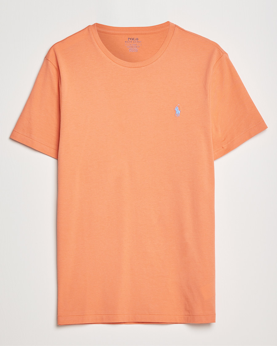 Herren | T-Shirts | Polo Ralph Lauren | Crew Neck Tee Deep Mango