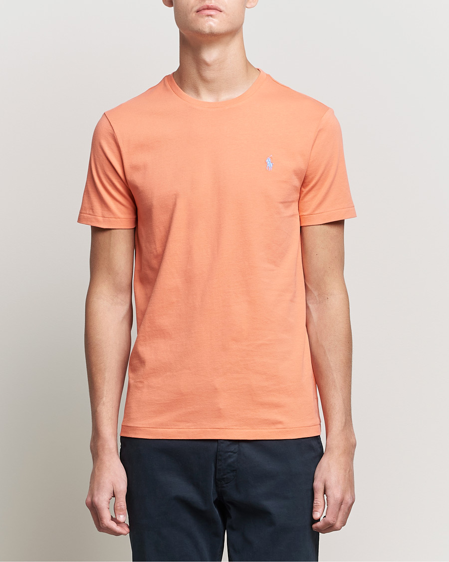Herren | T-Shirts | Polo Ralph Lauren | Crew Neck Tee Deep Mango