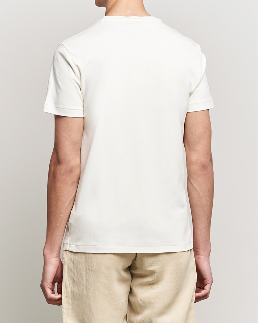 Herren | T-Shirts | Polo Ralph Lauren | Luxury Pima Cotton Crew Neck T-Shirt Clubhouse Cream