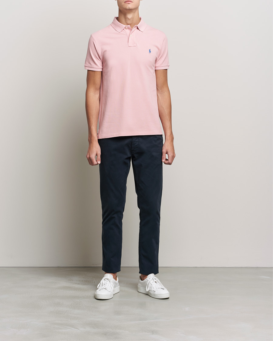 Herren | Poloshirts | Polo Ralph Lauren | Custom Slim Fit Polo Adirondack Rose