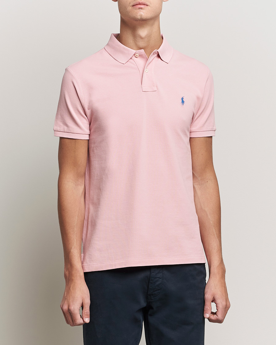 Herren | Poloshirts | Polo Ralph Lauren | Custom Slim Fit Polo Adirondack Rose