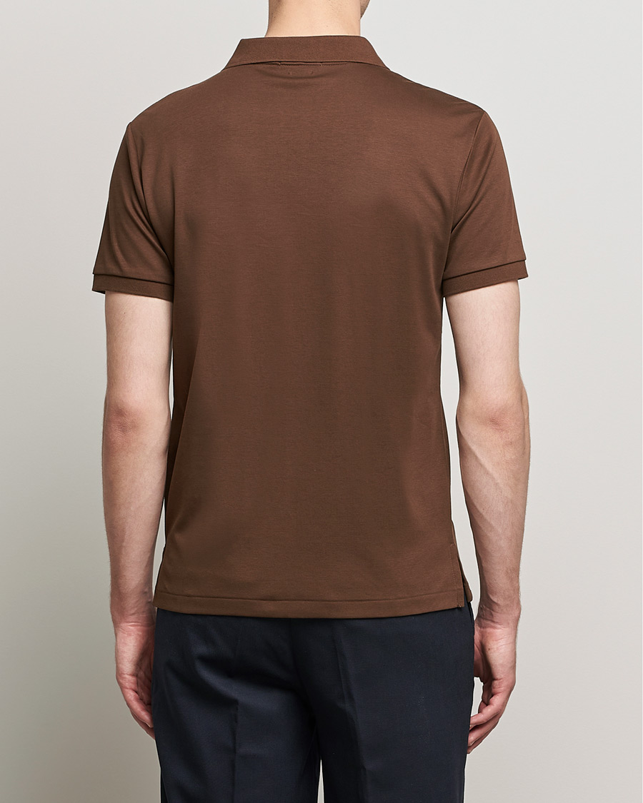 Herren | Poloshirts | Polo Ralph Lauren | Luxury Pima Cotton Polo American Brown