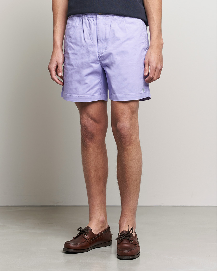 Herren | Shorts | Polo Ralph Lauren | Prepster Twill Drawstring Shorts Sky Lavender