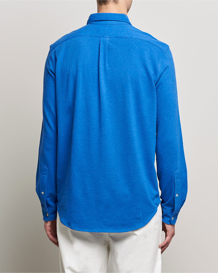 Herren | Hemden | Polo Ralph Lauren | Featherweight Mesh Shirt Dockside Blue Heather