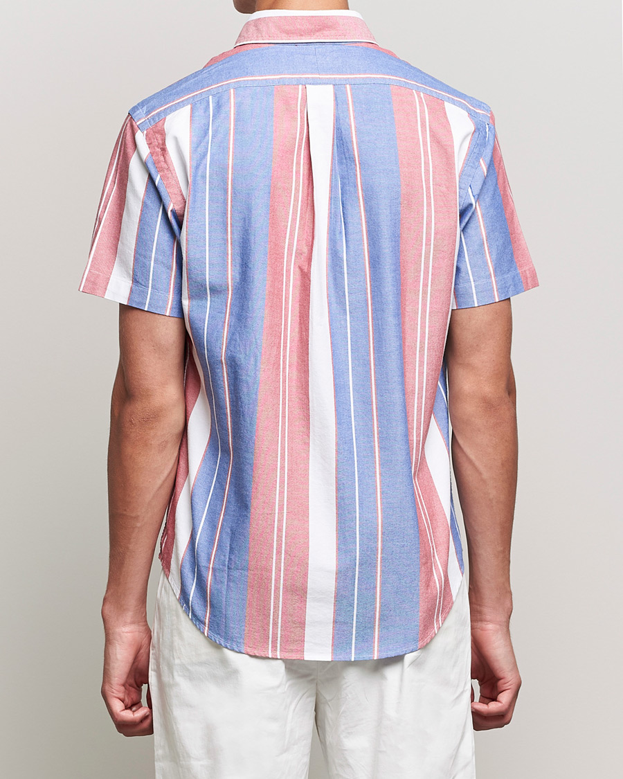Herren | Hemden | Polo Ralph Lauren | Custom Fit Oxford Short Sleeve Striped Shirt Multi