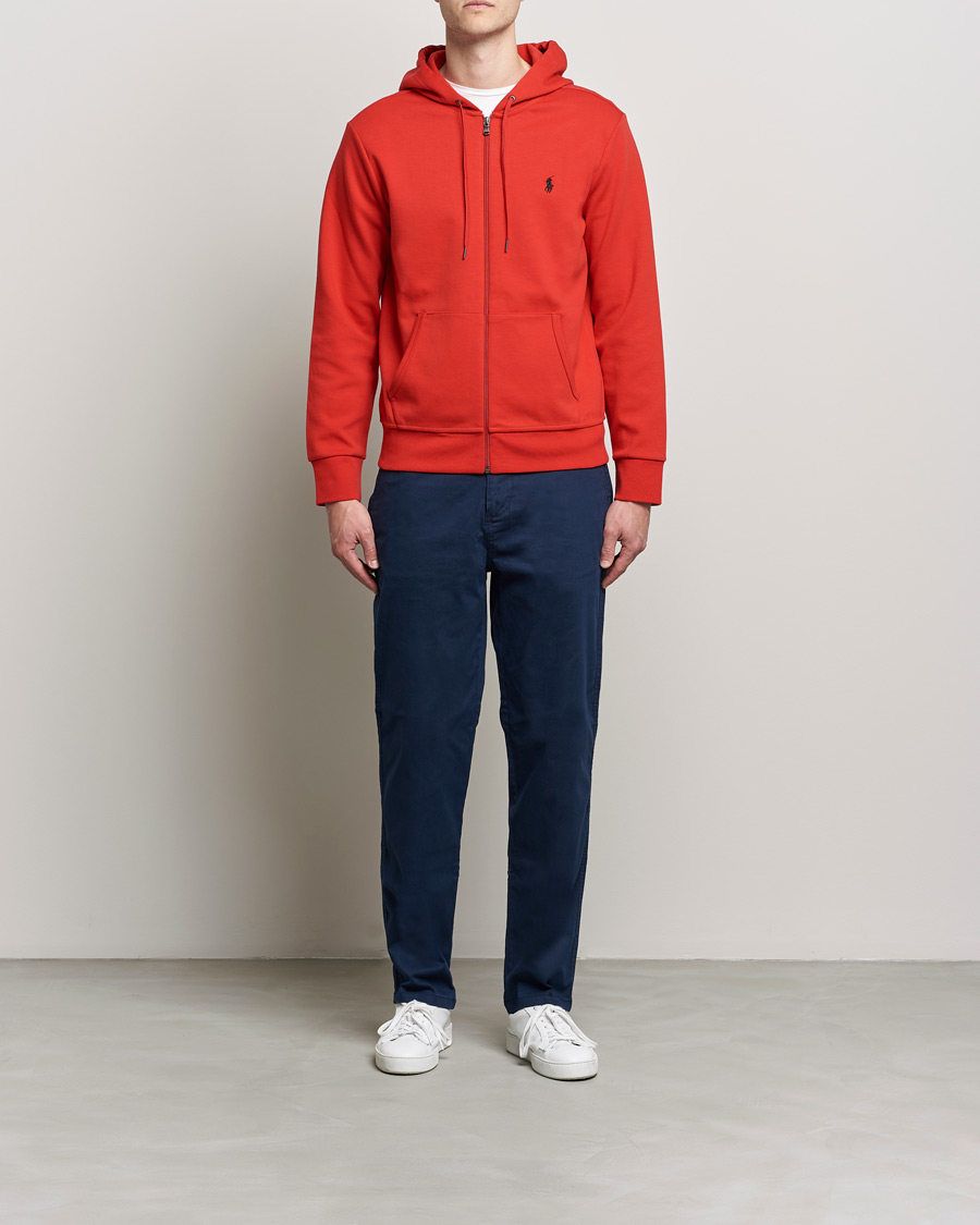 Herren | Pullover | Polo Ralph Lauren | Tech Performance Full Zip Hoodie Red