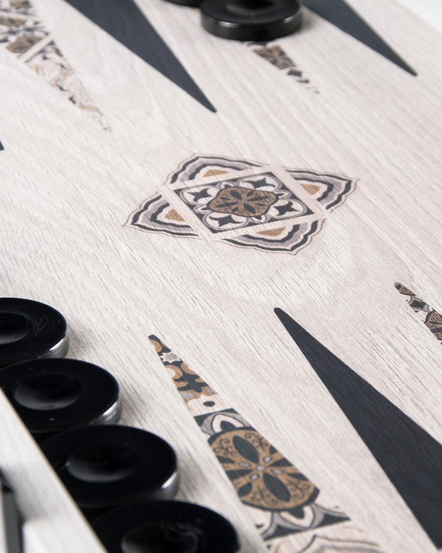 Herren | Für den Entspannten | Manopoulos | Wooden Creative Moroccan Mosaic Backgammon 