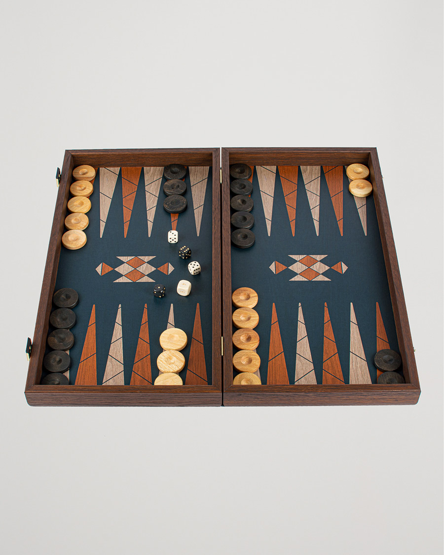 Herren | Spiel und Freizeit | Manopoulos | Wooden Creative Boho Chic Backgammon