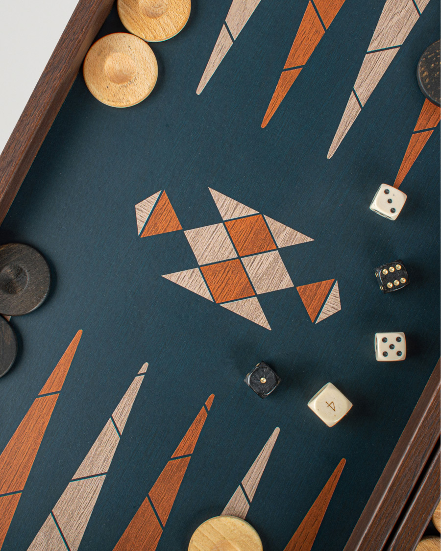 Herren | Lifestyle | Manopoulos | Wooden Creative Boho Chic Backgammon 