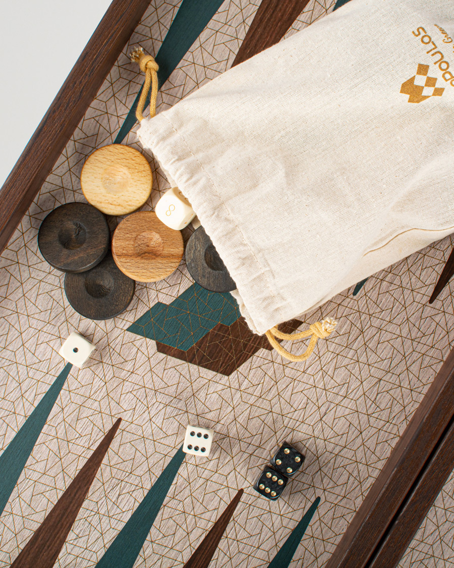 Herren | Für den Entspannten | Manopoulos | Wooden Creative Trend Colours Backgammon 