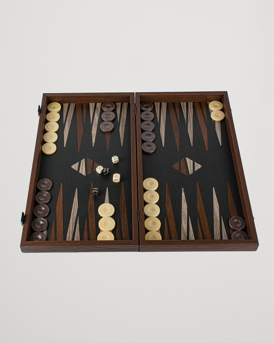 Herren | Spiel und Freizeit | Manopoulos | Wooden Creative Minimalistic Backgammon