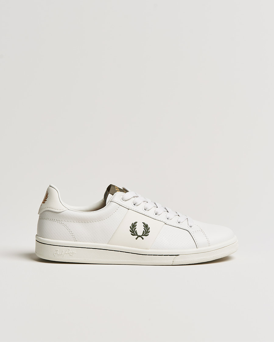 Herren | Fred Perry B721 Peerf Leater Sneaker Porcelain | Fred Perry | B721 Peerf Leater Sneaker Porcelain