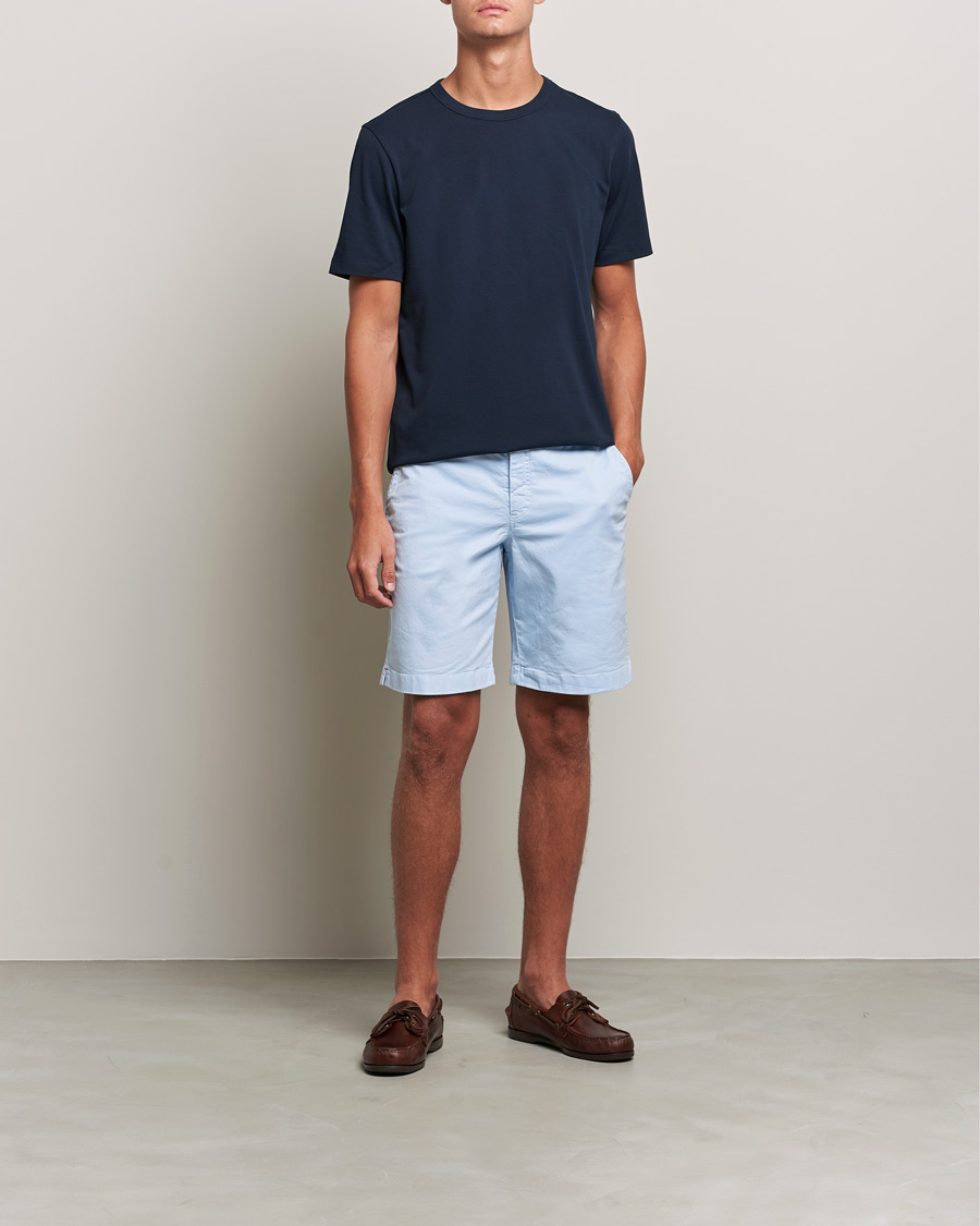 Herren | Shorts | Orlebar Brown | Dane Cotton Twill Shorts Ice Blue