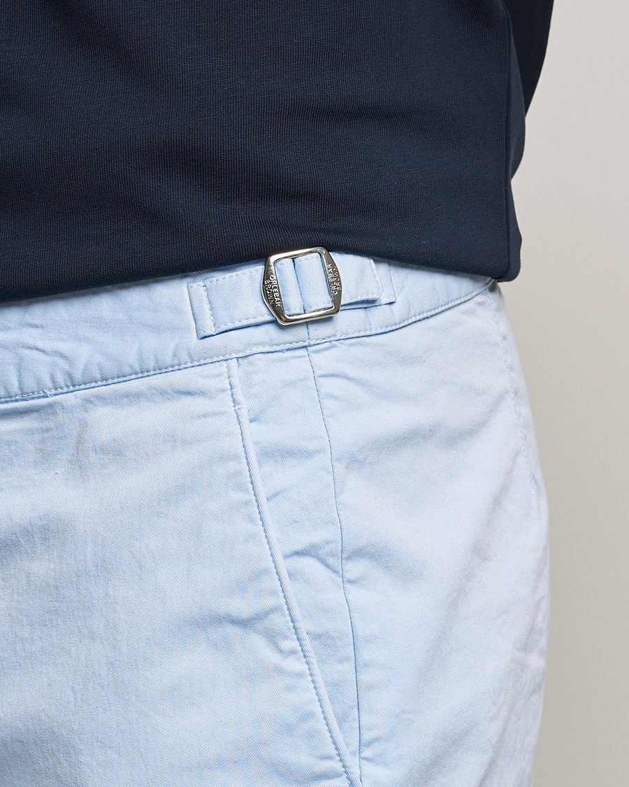 Herren | Shorts | Orlebar Brown | Dane Cotton Twill Shorts Ice Blue