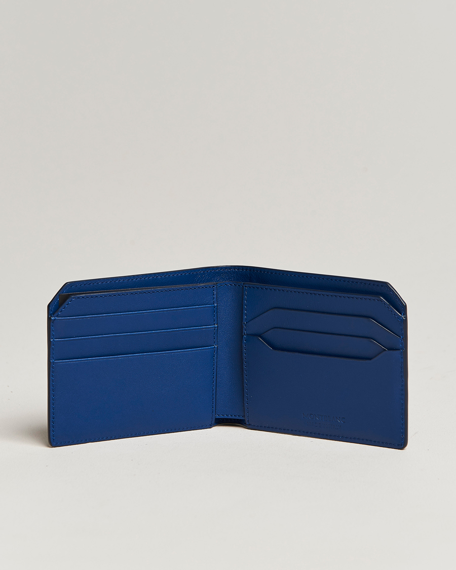 Herren | Normale Geldbörsen | Montblanc | Meisterstück Selection Soft Wallet 6cc Cobalt Blue