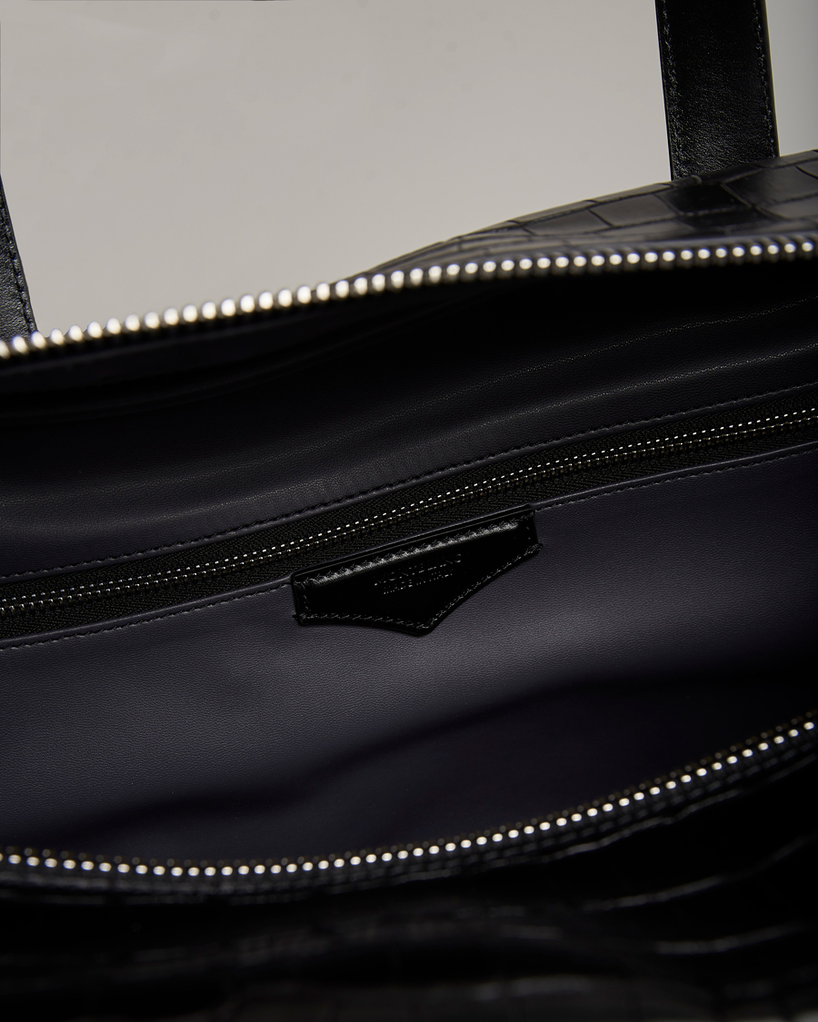Herren | Montblanc Meisterstück Selection Leather Duffle Black | Montblanc | Meisterstück Selection Leather Duffle Black