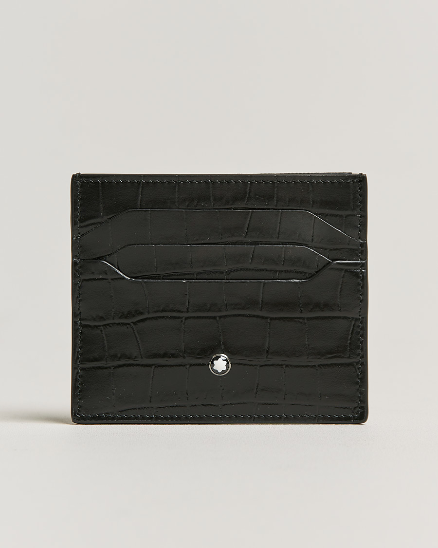 Herren | Montblanc Meisterstück Selection Card Holder 6cc Black | Montblanc | Meisterstück Selection Card Holder 6cc Black