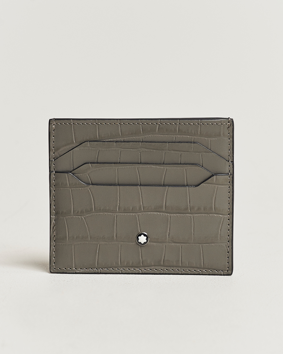 Herren | Montblanc Meisterstück Selection Card Holder 6cc Grey | Montblanc | Meisterstück Selection Card Holder 6cc Grey