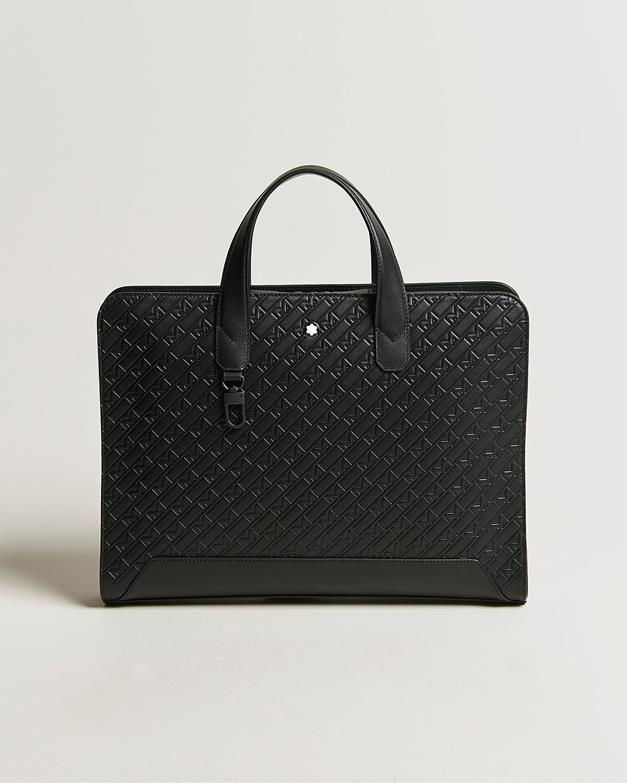 Herren | Montblanc M Gram Thin Document Case Black | Montblanc | M Gram Thin Document Case Black