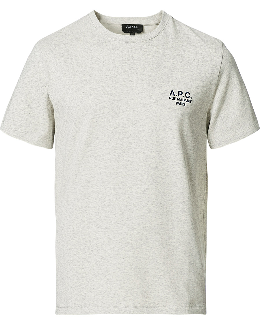 Herren | T-Shirts | A.P.C. | Raymond T-Shirt Heather Grey