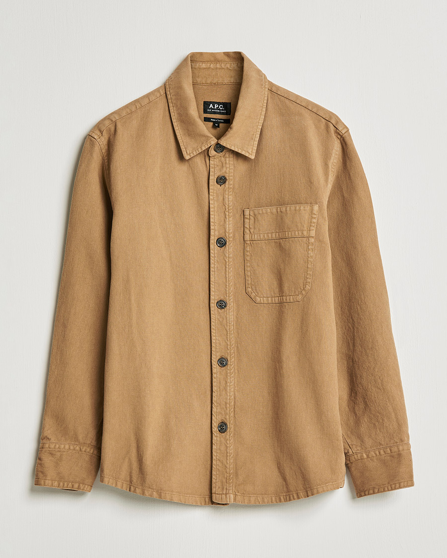 Herren | Hemden | A.P.C. | Basile Overshirt Brown