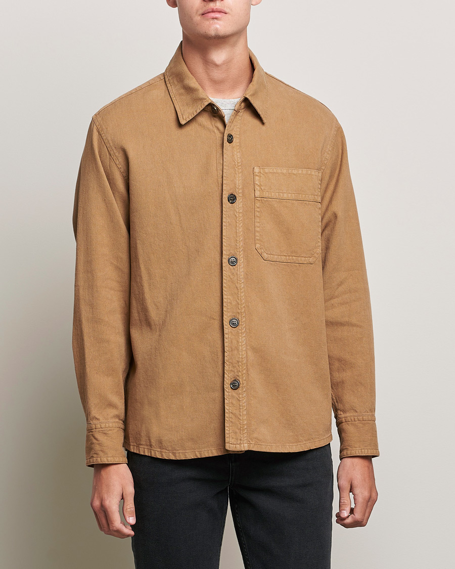 Herren | Hemden | A.P.C. | Basile Overshirt Brown