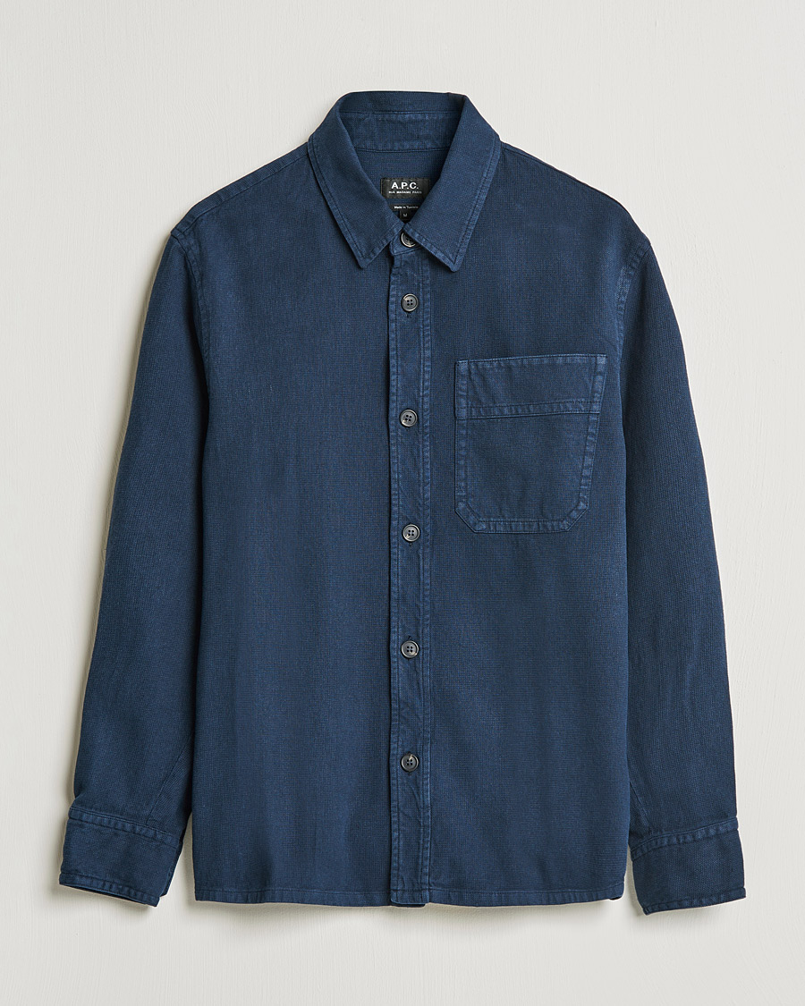 Herren | Hemden | A.P.C. | Basile Overshirt Navy