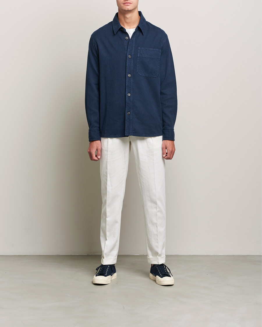 Herren | Hemden | A.P.C. | Basile Overshirt Navy