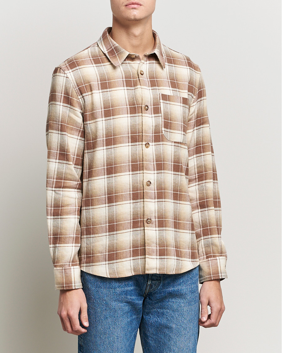 Herren | Hemden | A.P.C. | Trek Overshirt Beige Check