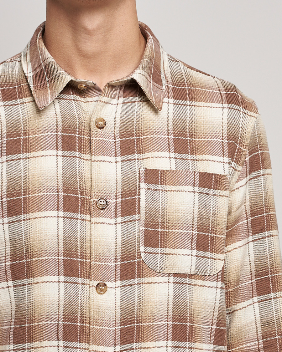 Herren | Hemden | A.P.C. | Trek Overshirt Beige Check