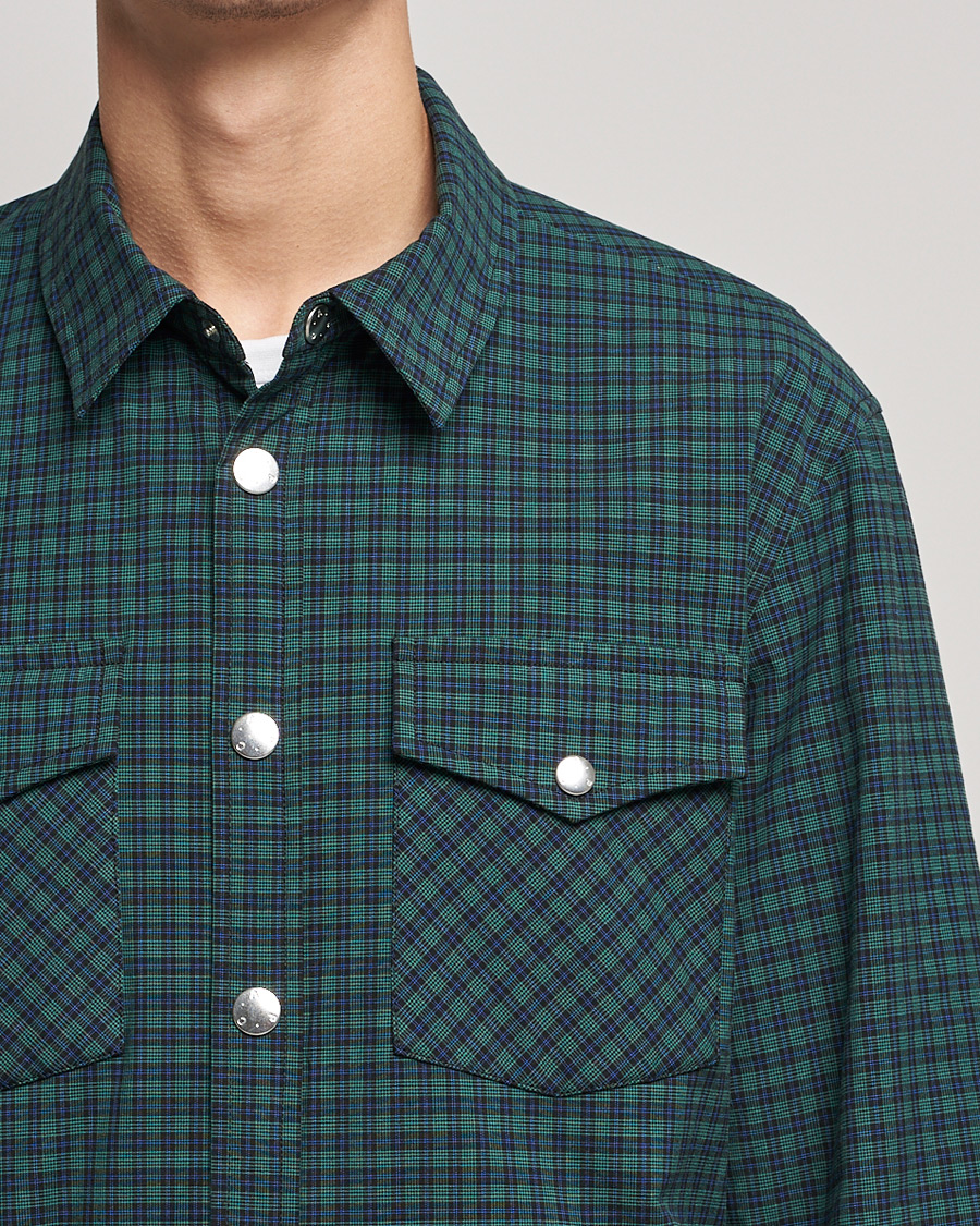 Herren | Hemden | A.P.C. | Samy Padded Overshirt Black Check