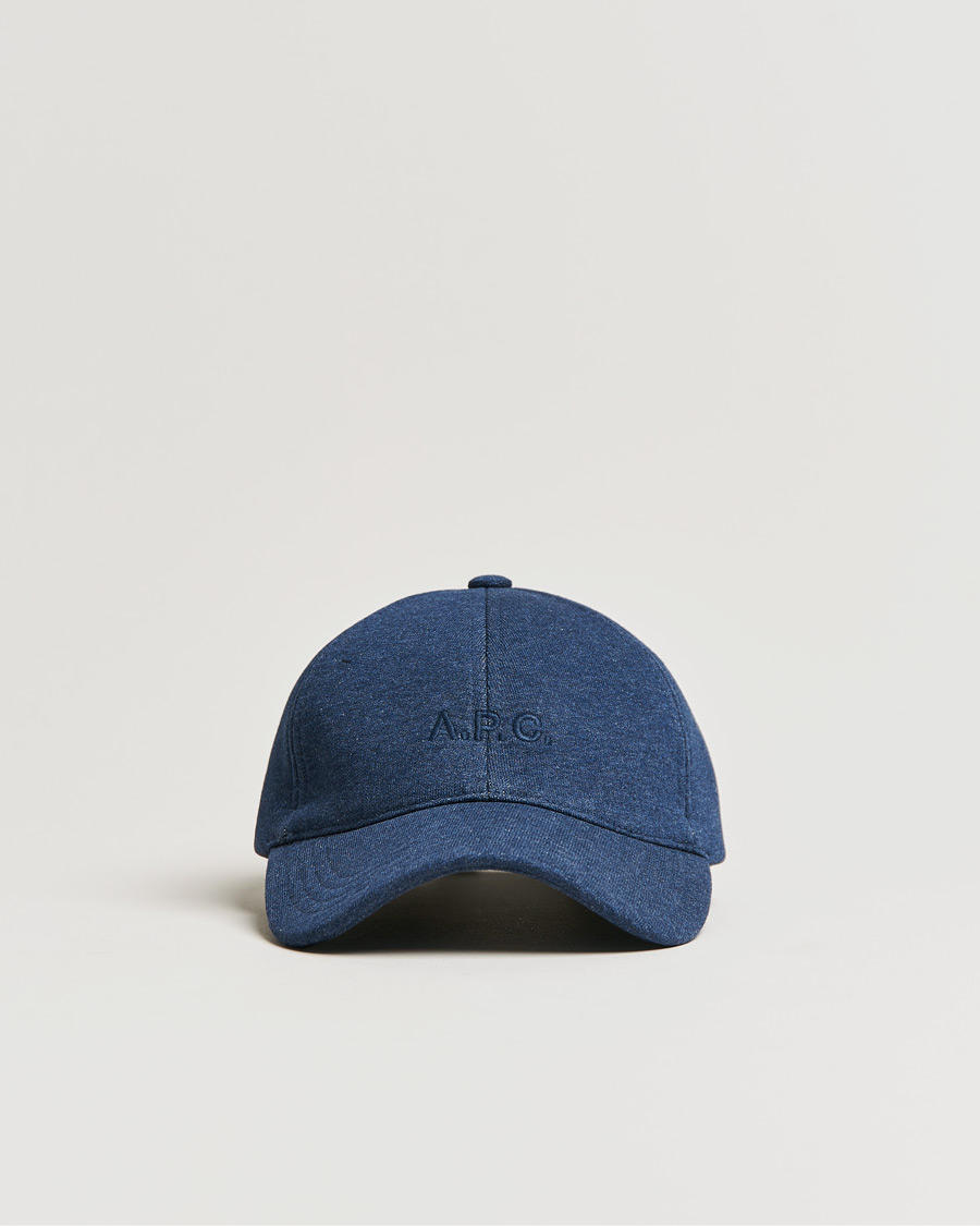 Herren | A.P.C. Charlie Baseball Cap Marine | A.P.C. | Charlie Baseball Cap Marine