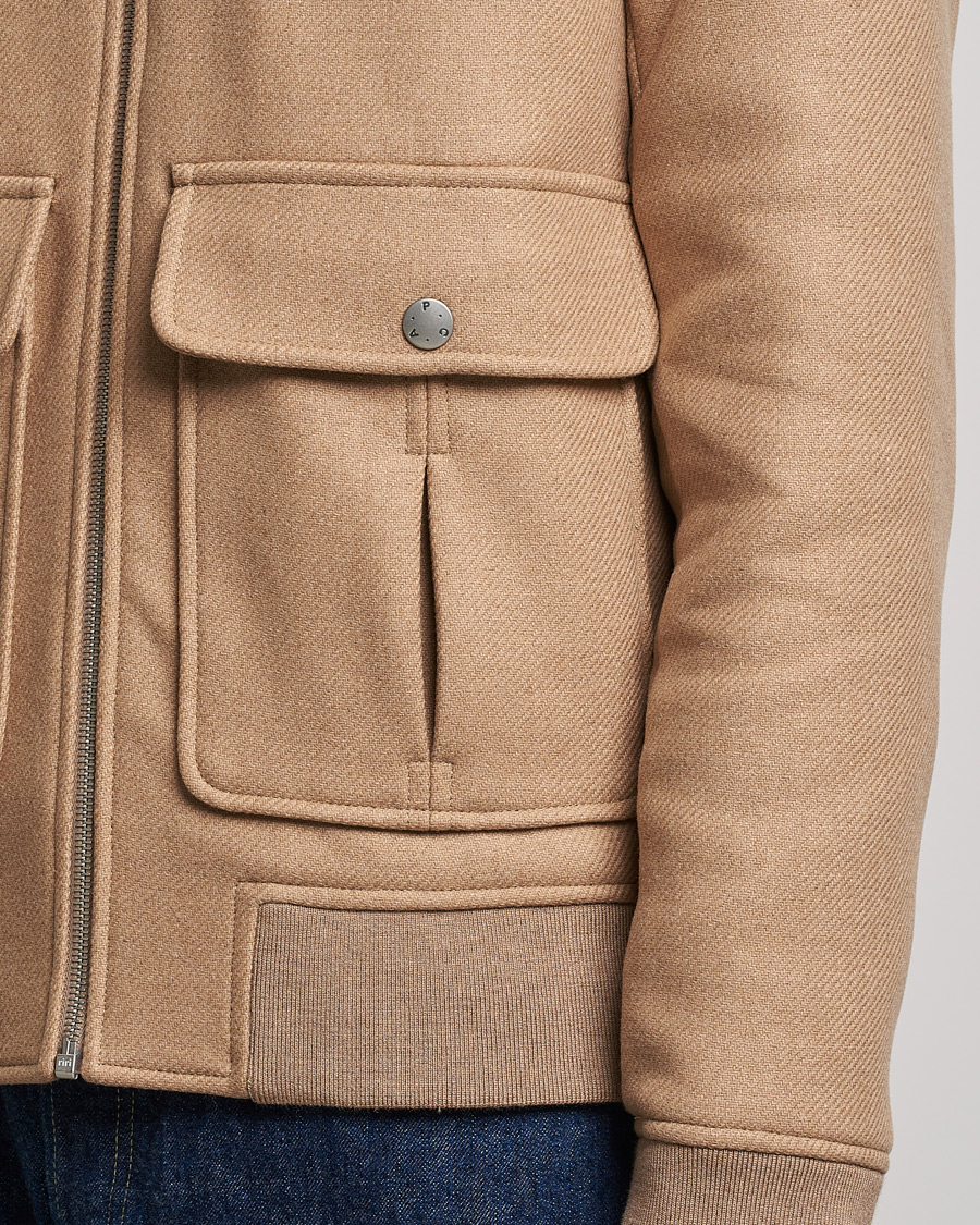 Herren | Jacken | A.P.C. | Ben Shearling Bomber Jacket Beige