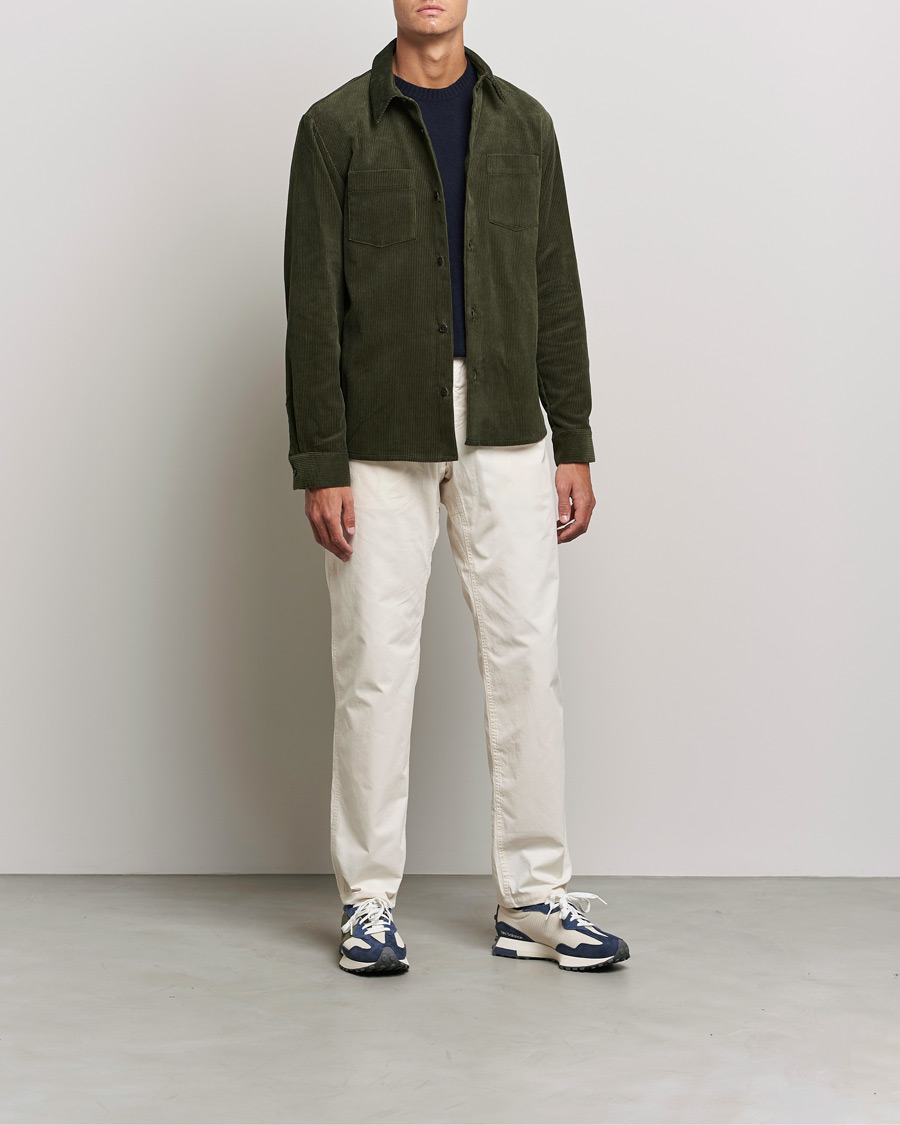 Herren | Hemden | A.P.C. | Joe Corduroy Overshirt Military Khaki