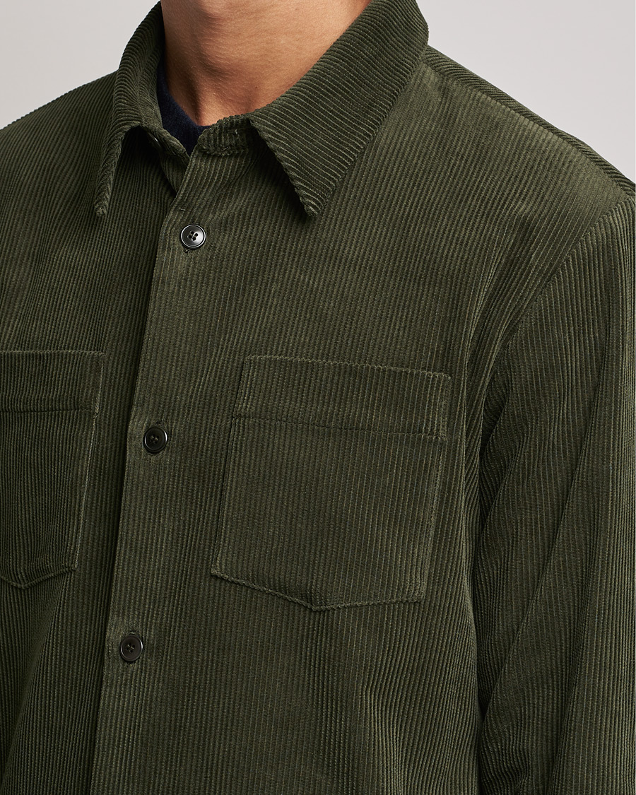Herren | Hemden | A.P.C. | Joe Corduroy Overshirt Military Khaki