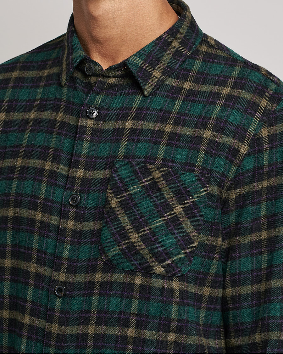 Herren | Hemden | A.P.C. | Trek Overshirt Navy Check