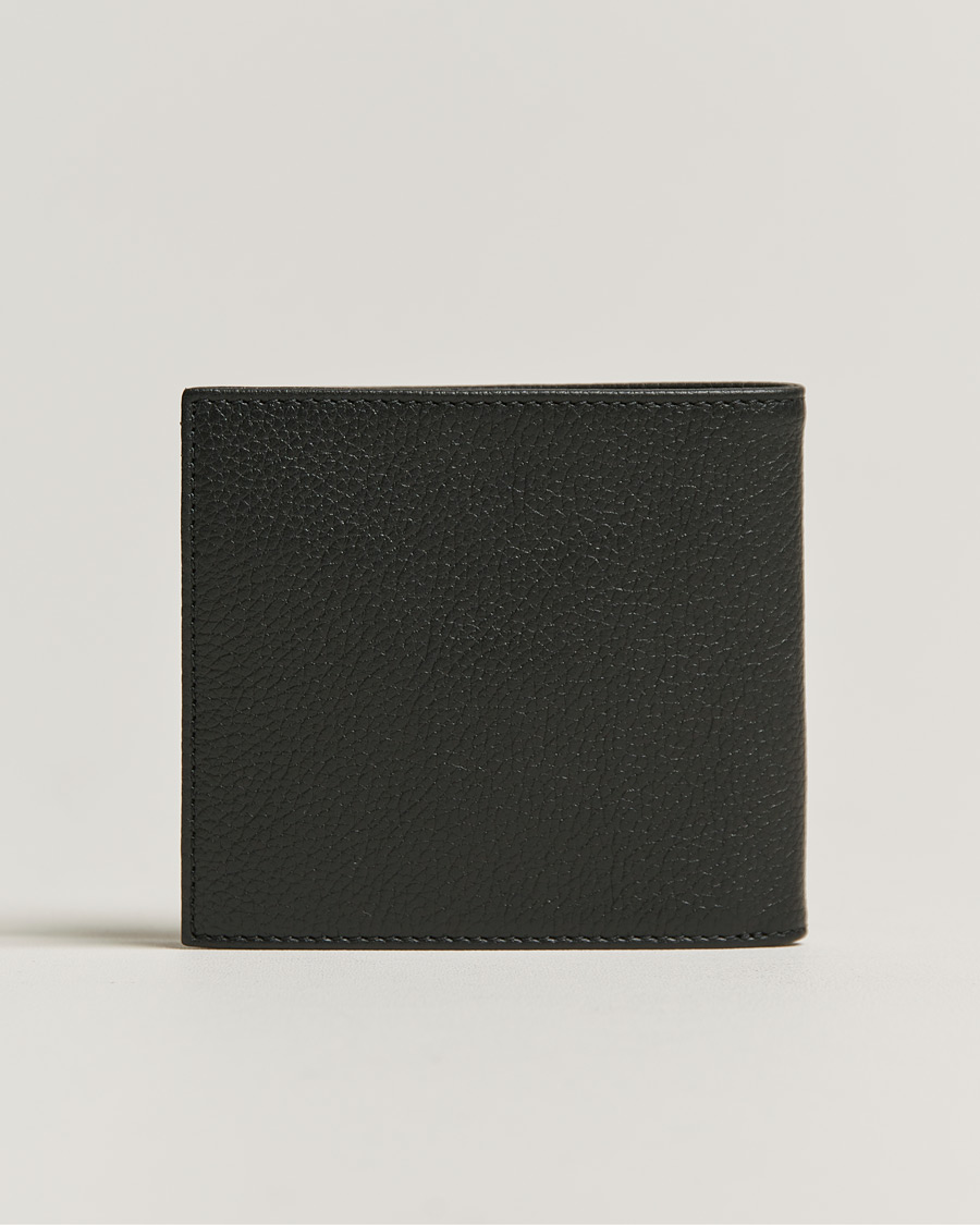 Herren | A.P.C. Grain Leather Wallet Black | A.P.C. | Grain Leather Wallet Black