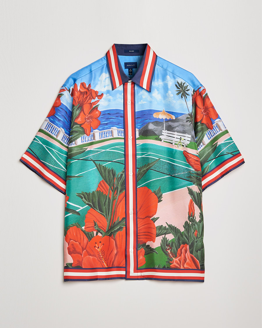 Herren | Hemden | GANT | Relaxed Scenery Short Sleeve Shirt Multi