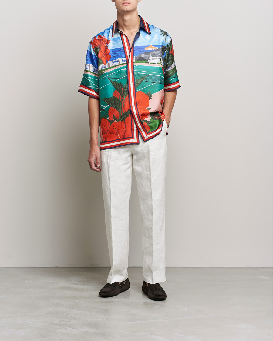 Herren | Hemden | GANT | Relaxed Scenery Short Sleeve Shirt Multi