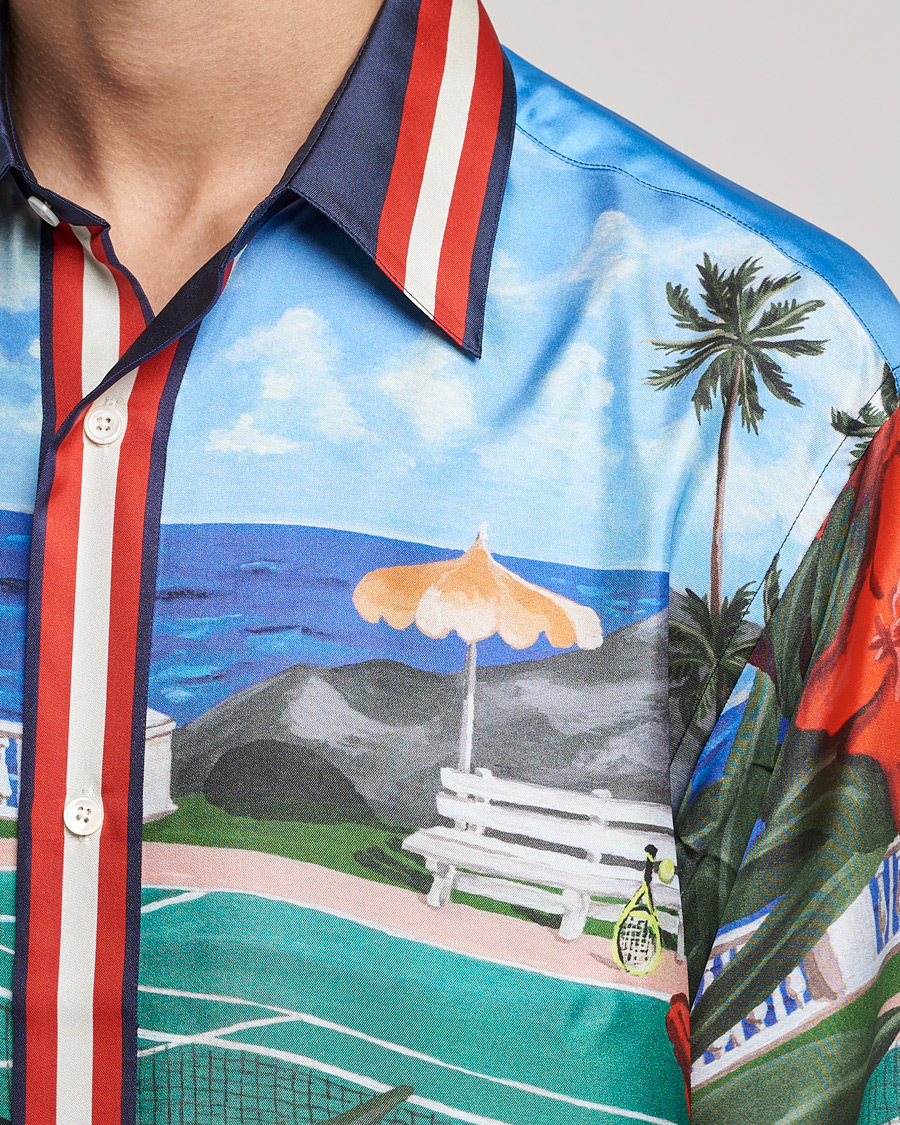 Herren | Hemden | GANT | Relaxed Scenery Short Sleeve Shirt Multi